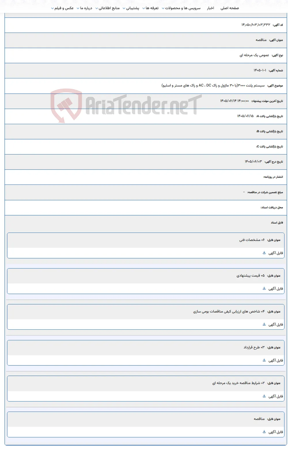 سیستم پلنت 3000(با 30 ماژول و راک AC ، DC و راک های مستر و اسلیو)
