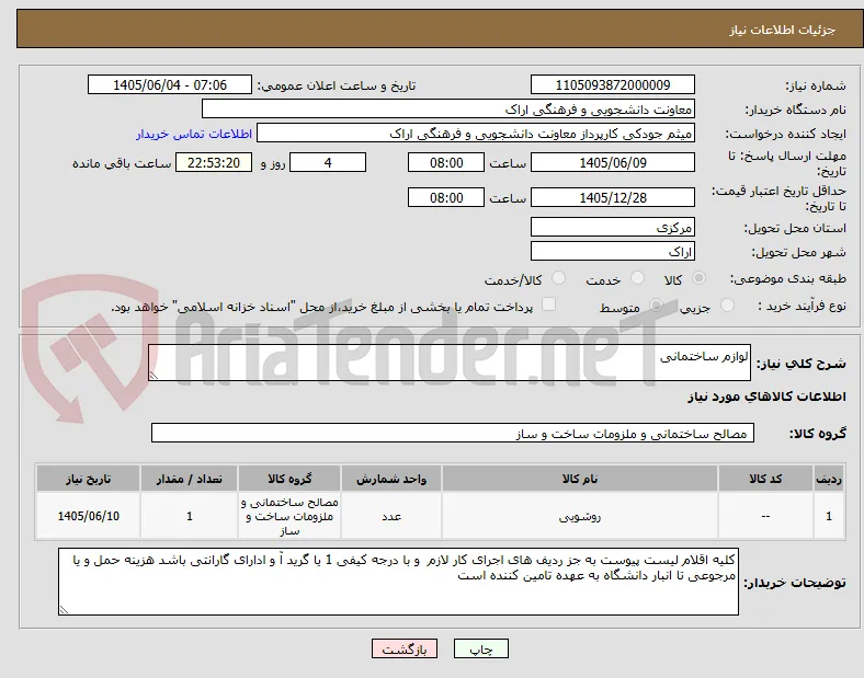 لوازم ساختمانی