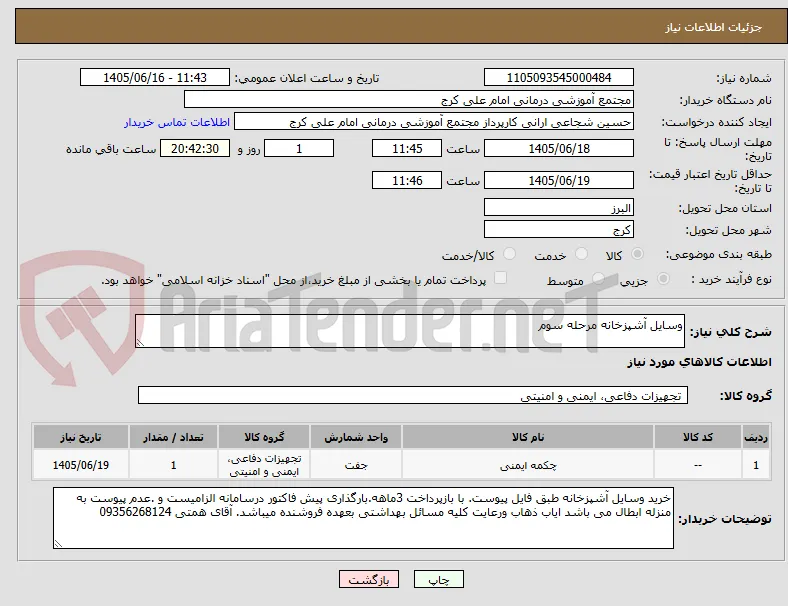 وسایل آشپزخانه مرحله سوم