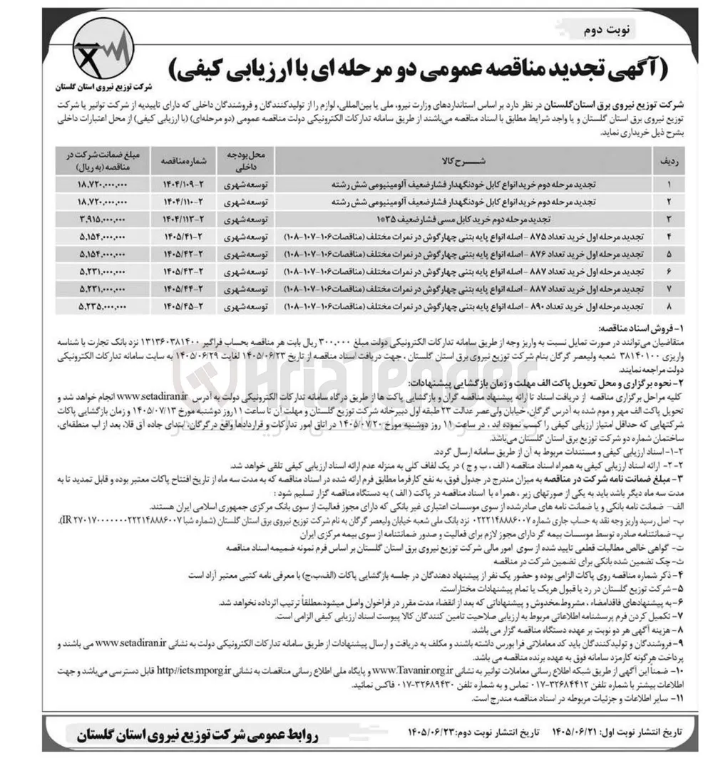 خرید تعداد ۸۹۰ - اصله انواع پایه بتنی چهارگوش در نمرات مختلف 