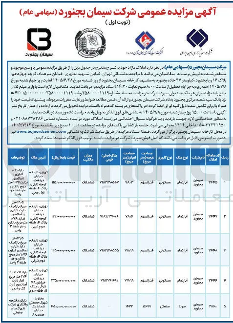 فروش املاک مازاد