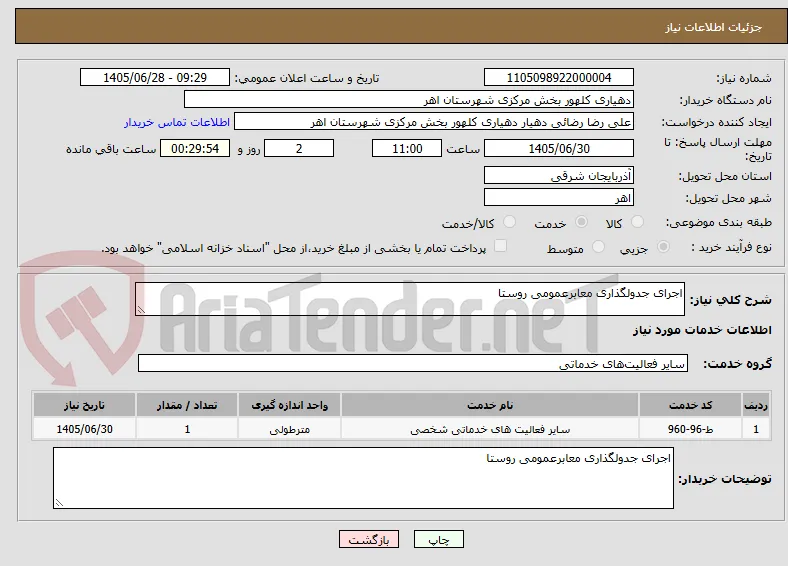 اجرای جدولگذاری معابرعمومی روستا