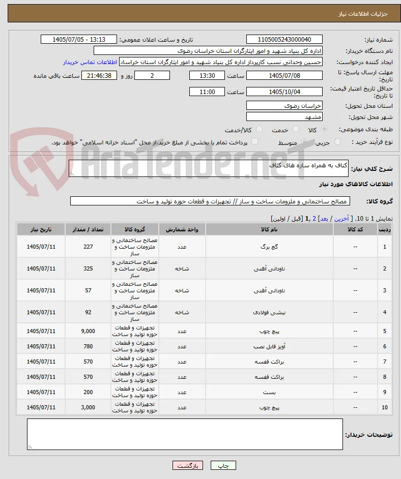 کناف به همراه سازه های کناف