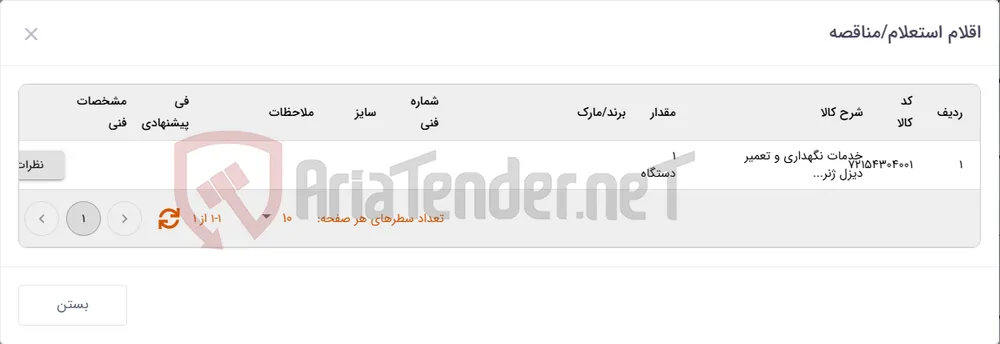 تعمیر یک دستگاه دیزل ژنراتور ب...