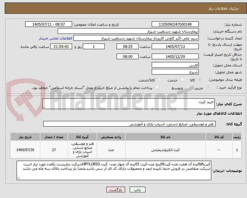 خرید کیت