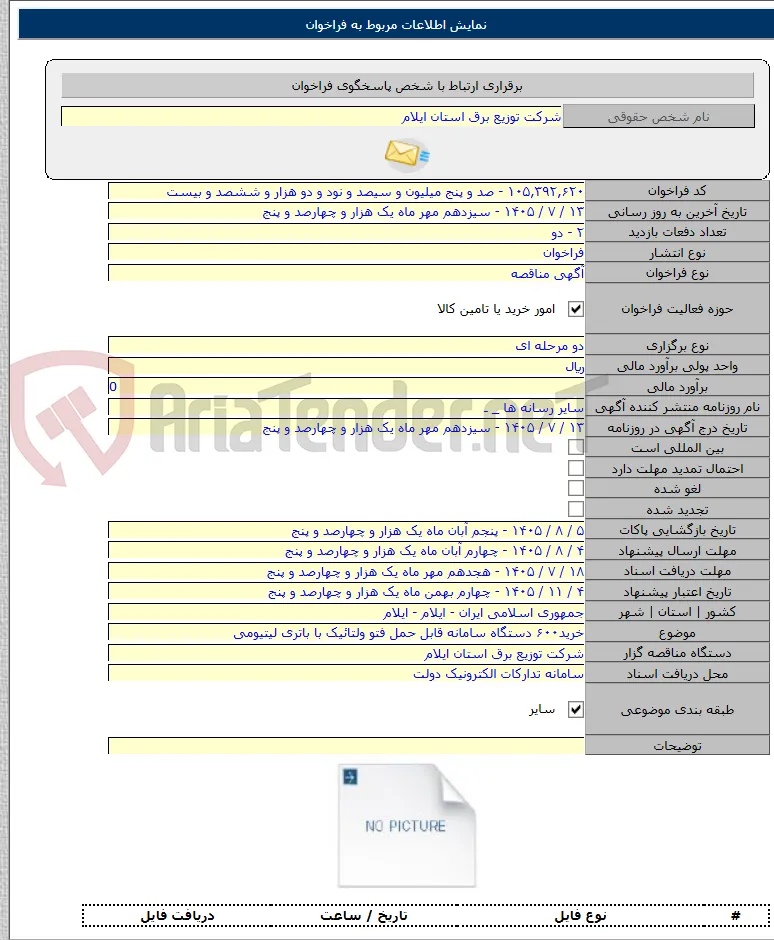 خرید۶۰۰ دستگاه سامانه قابل حمل فتو ولتائیک با باتری لیتیومی