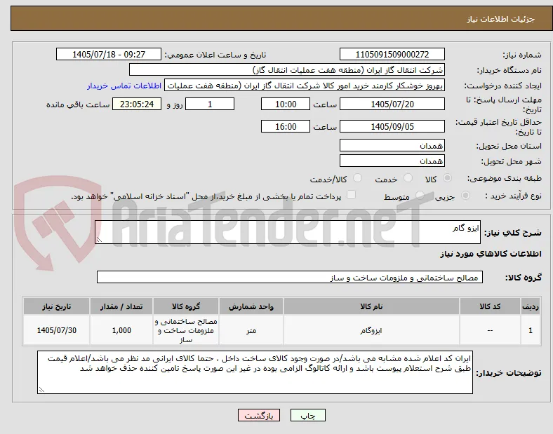 ایزو گام 