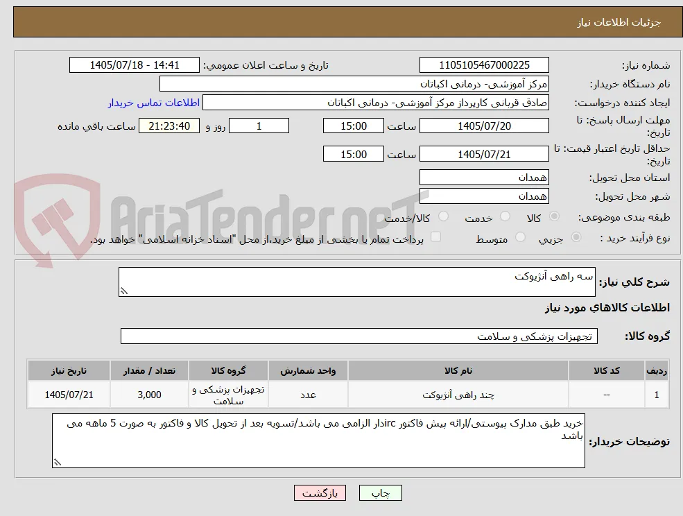 سه راهی آنژیوکت