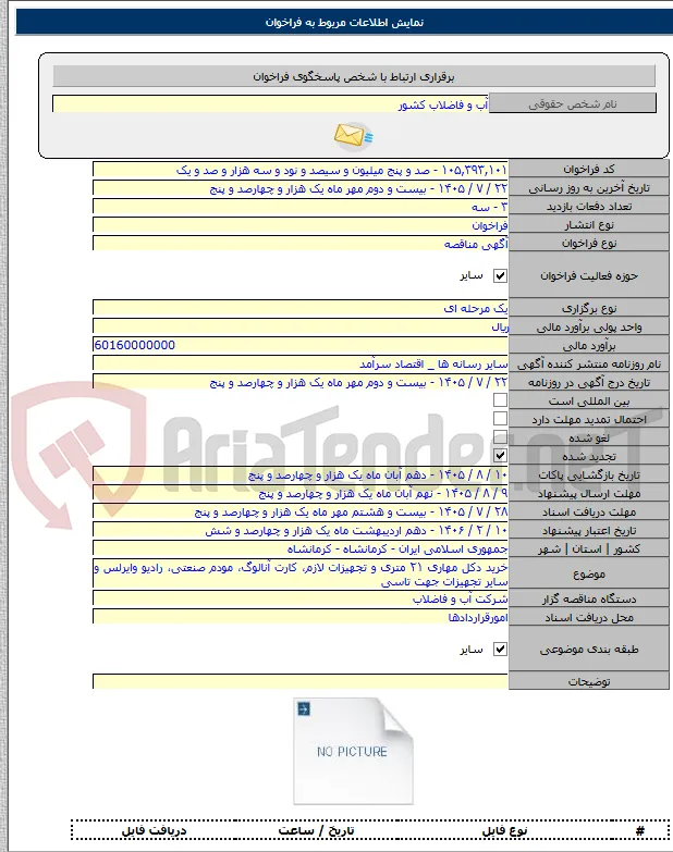 خرید دکل مهاری ۲۱ متری و تجهیزات لازم، کارت آنالوگ، مودم صنعتی، رادیو وایرلس و سایر تجهیزات جهت تاسی